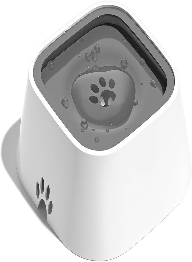 ZIPRON Dog Water Bowl No-Spill: 35oz/1L Cat Water Bowl Portable Dog Bowl with Eco-Friendly Material Slow Water Feeder Dispenser Vehicle Carried Water Bowl for Dogs, Cats, Pets & Outdoor Travel - Image 1